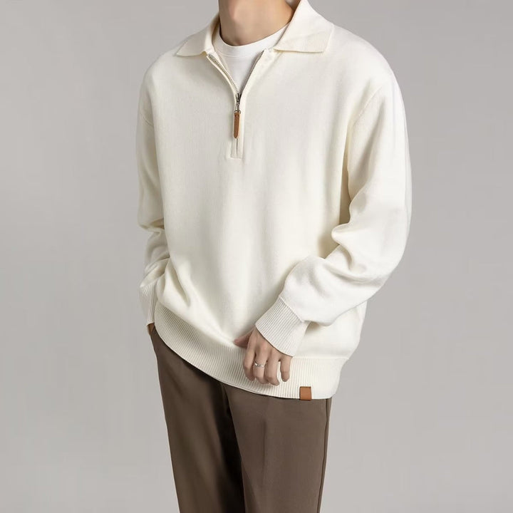 Emmett | Classic Zip-Collar Pullover