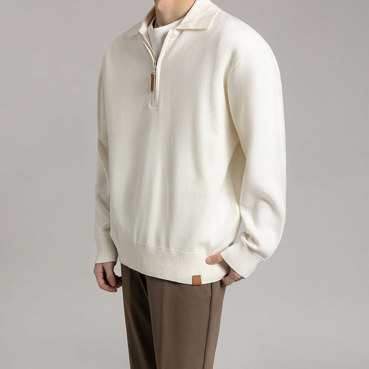 Emmett | Classic Zip-Collar Pullover