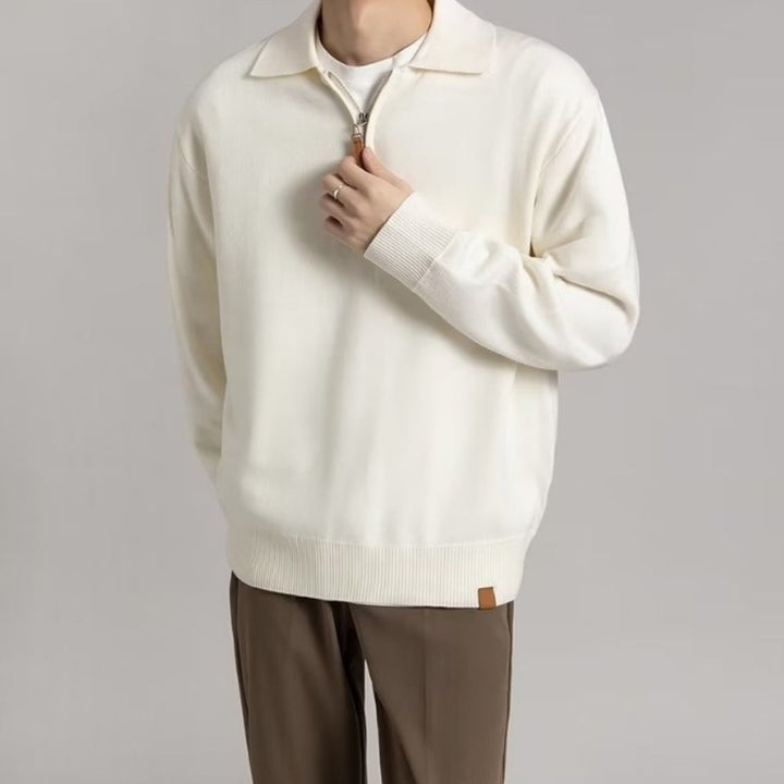 Emmett | Classic Zip-Collar Pullover