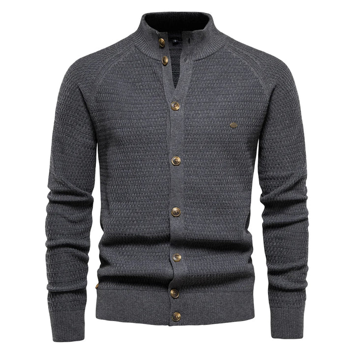 Alessandro | Elegant Button-Up Jumper