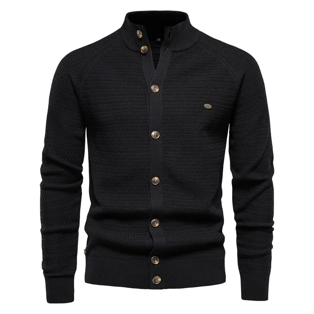 Alessandro | Elegant Button-Up Jumper