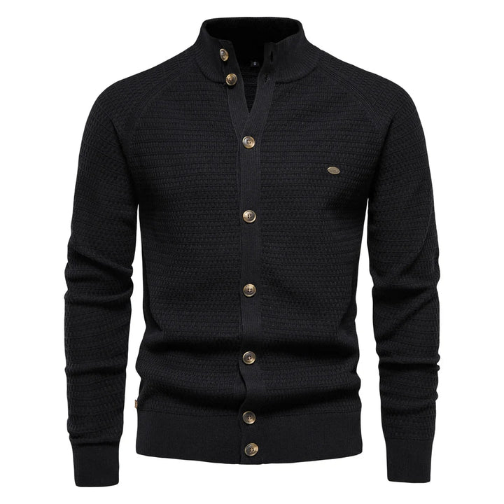Alessandro | Elegant Button-Up Jumper