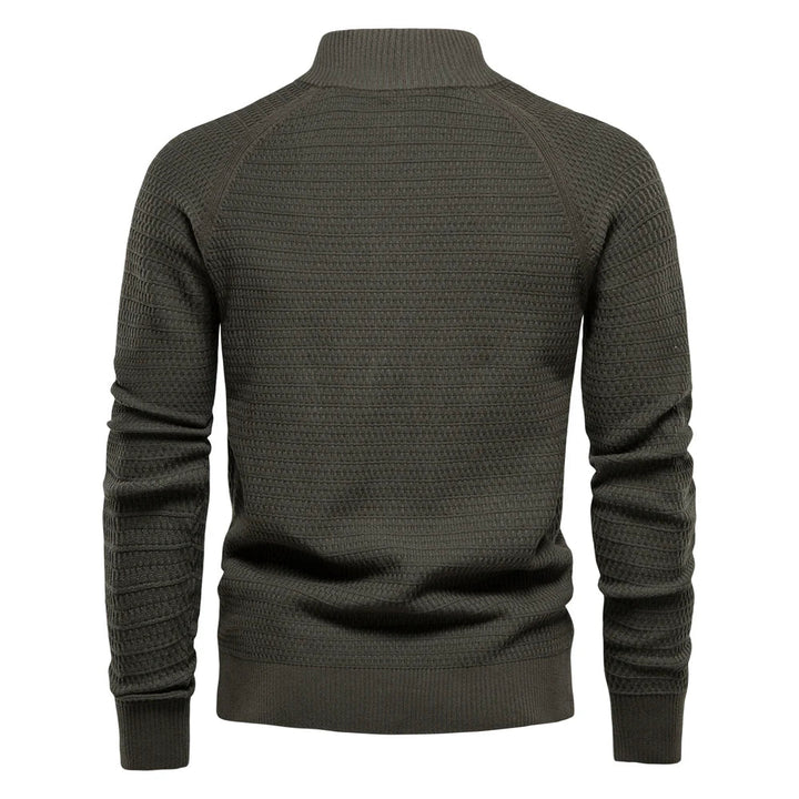 Alessandro | Elegant Button-Up Jumper