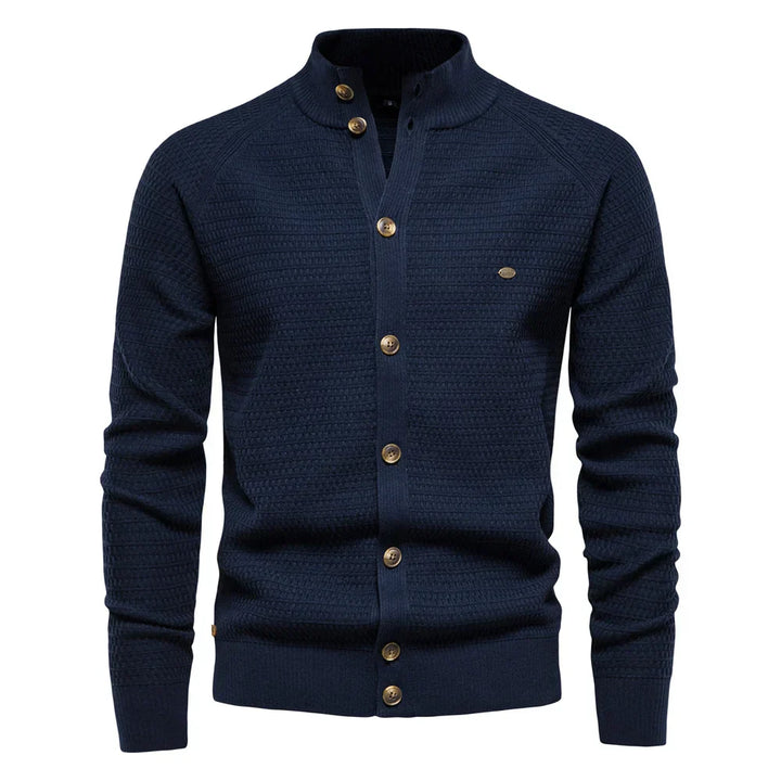 Alessandro | Elegant Button-Up Jumper