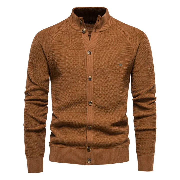 Alessandro | Elegant Button-Up Jumper