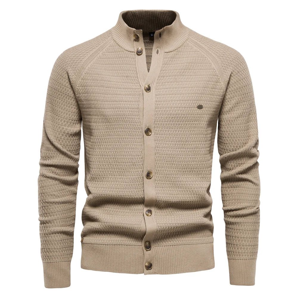 Alessandro | Elegant Button-Up Jumper