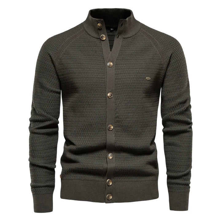 Alessandro | Elegant Button-Up Jumper