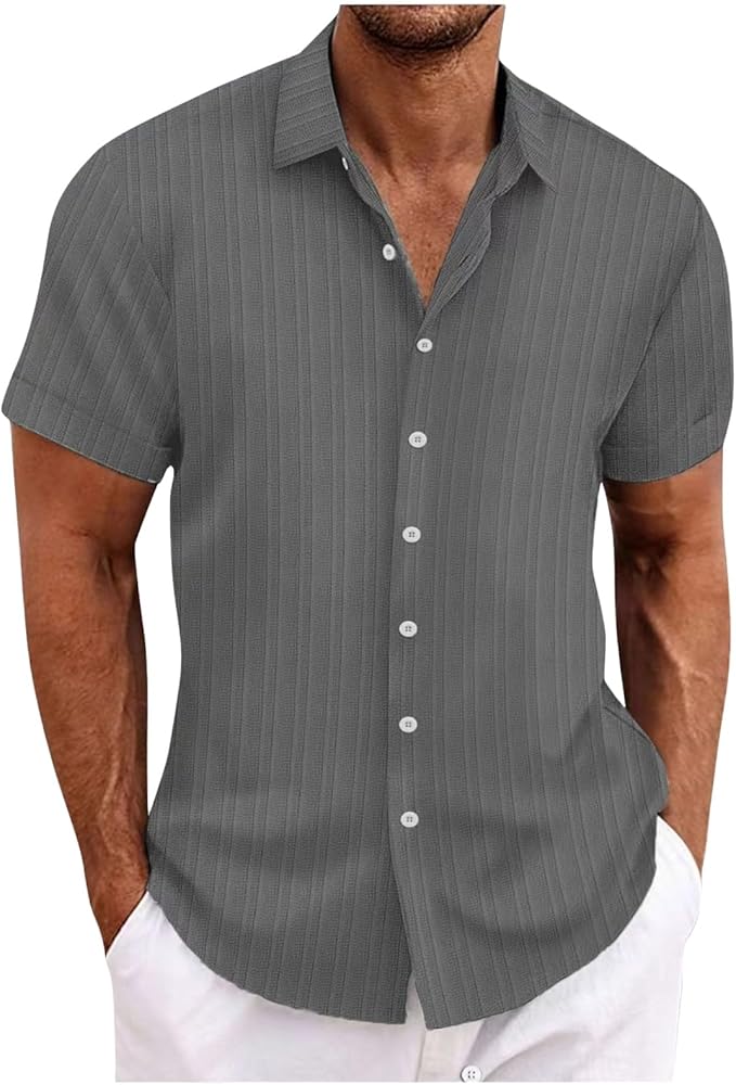 Casual Short Sleeve Shirt | Effortless style meets laid-back charm