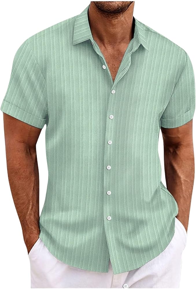 Casual Short Sleeve Shirt | Effortless style meets laid-back charm