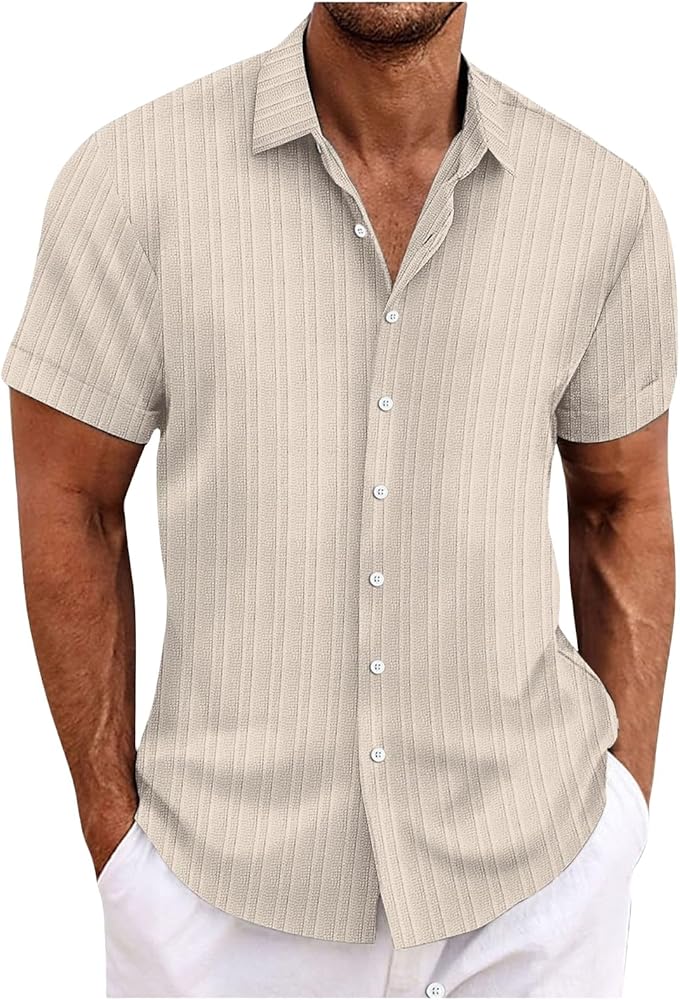 Casual Short Sleeve Shirt | Effortless style meets laid-back charm