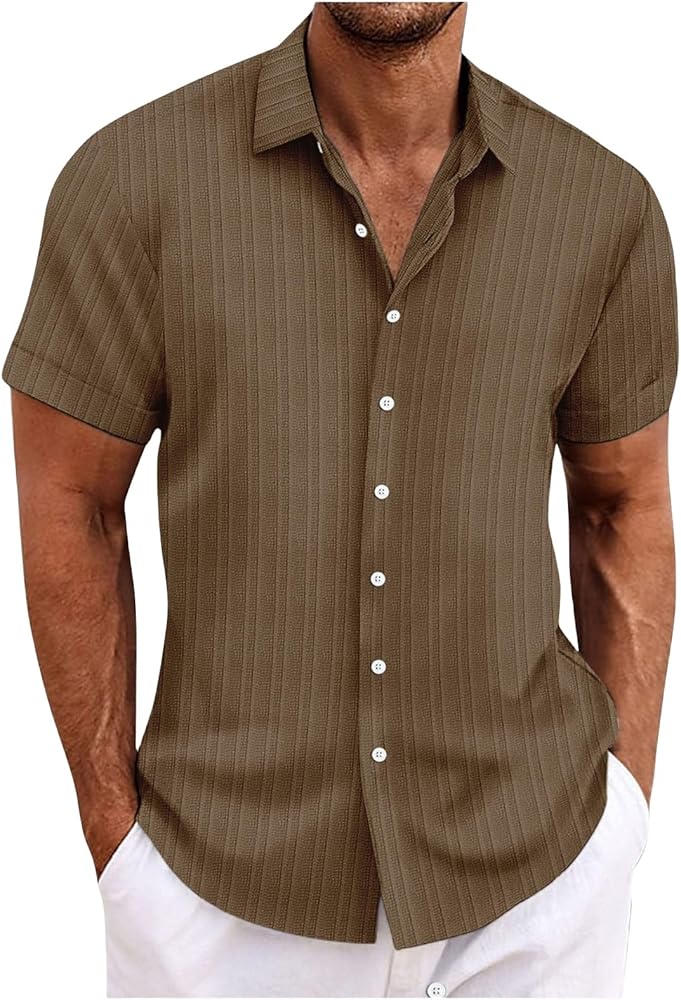 Casual Short Sleeve Shirt | Effortless style meets laid-back charm