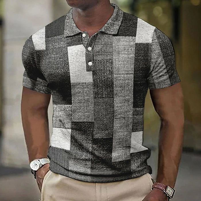 Dominic | Stylish Patterned Polo