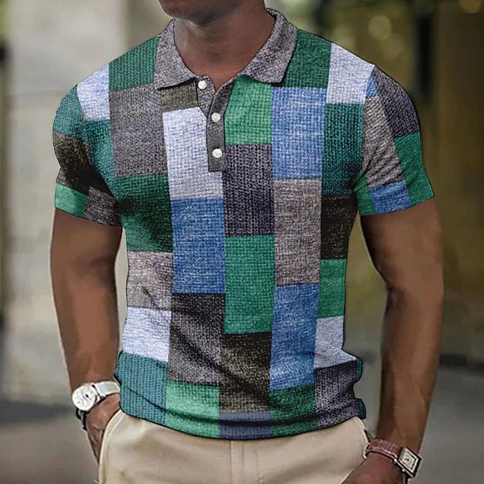 Dominic | Stylish Patterned Polo